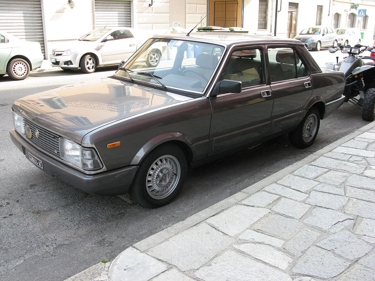 Fiat Argenta, rear