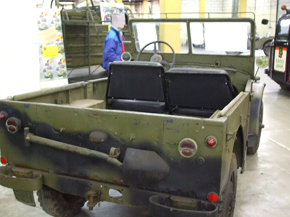 Fiat Campagnola 1107, rear