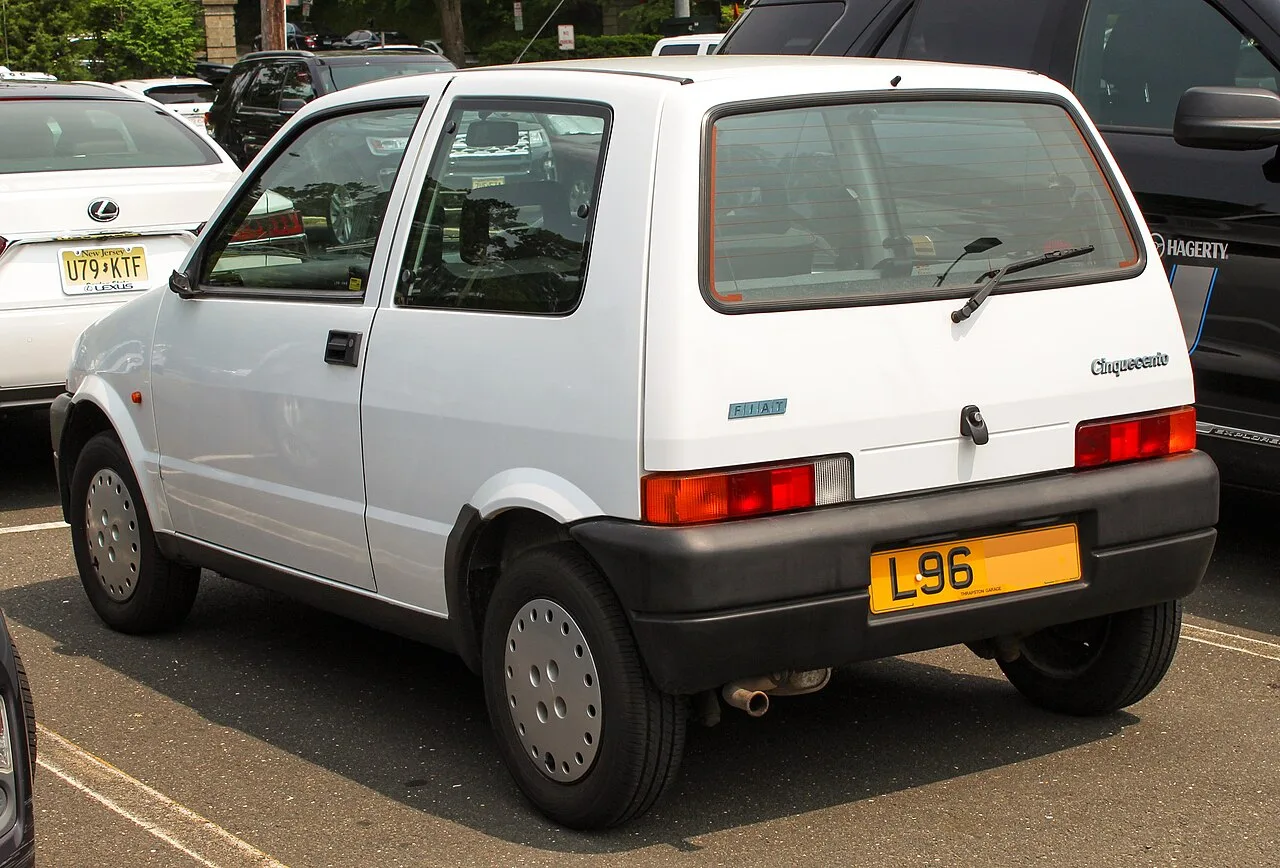 Fiat Cinquecento Type 170, rear