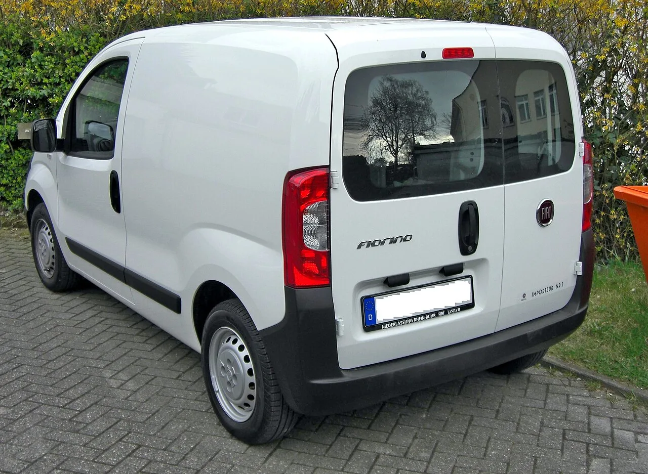 Fiat Fiorino Type 146, rear