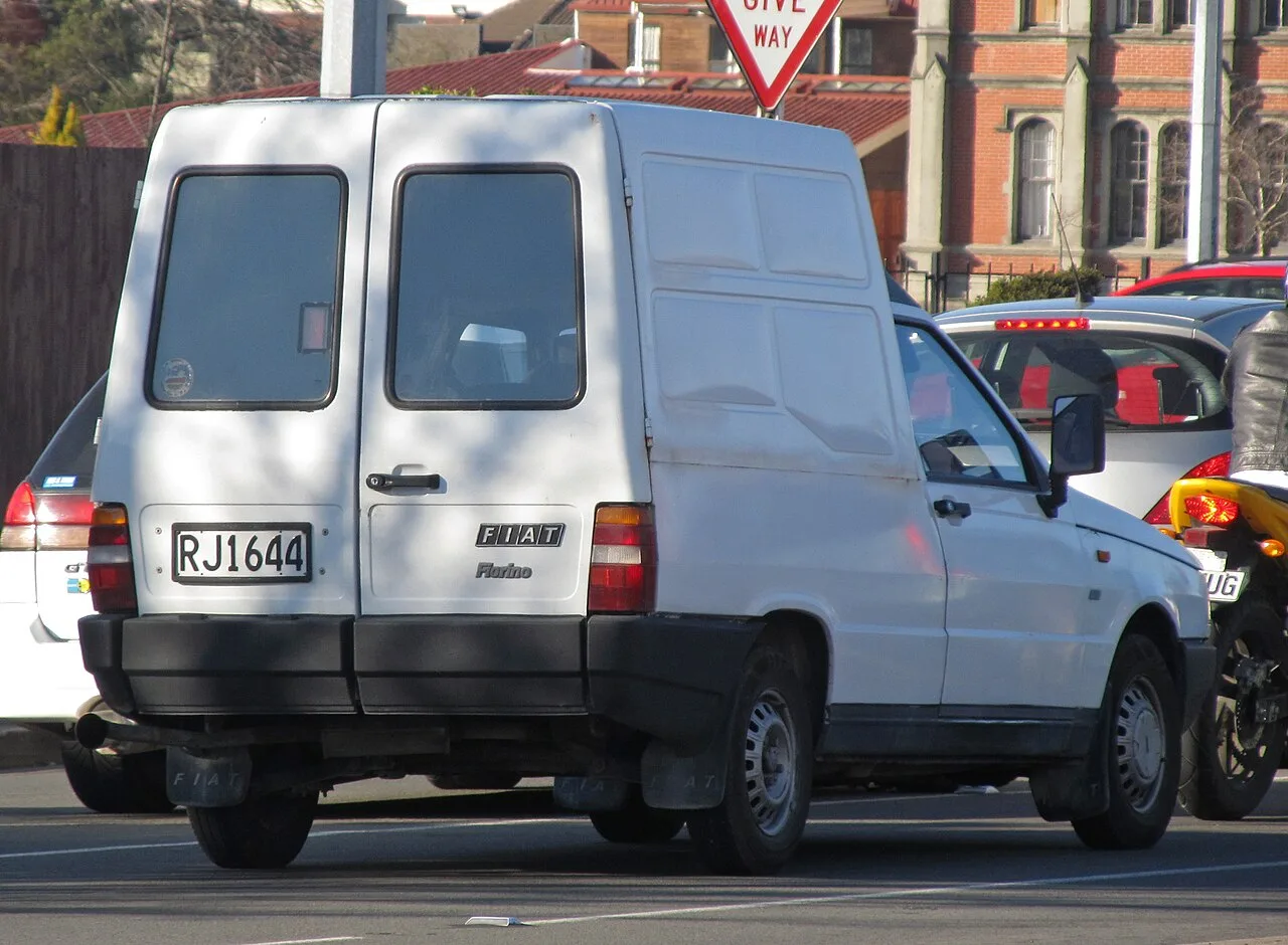 Fiat Fiorino first generation 147, rear
