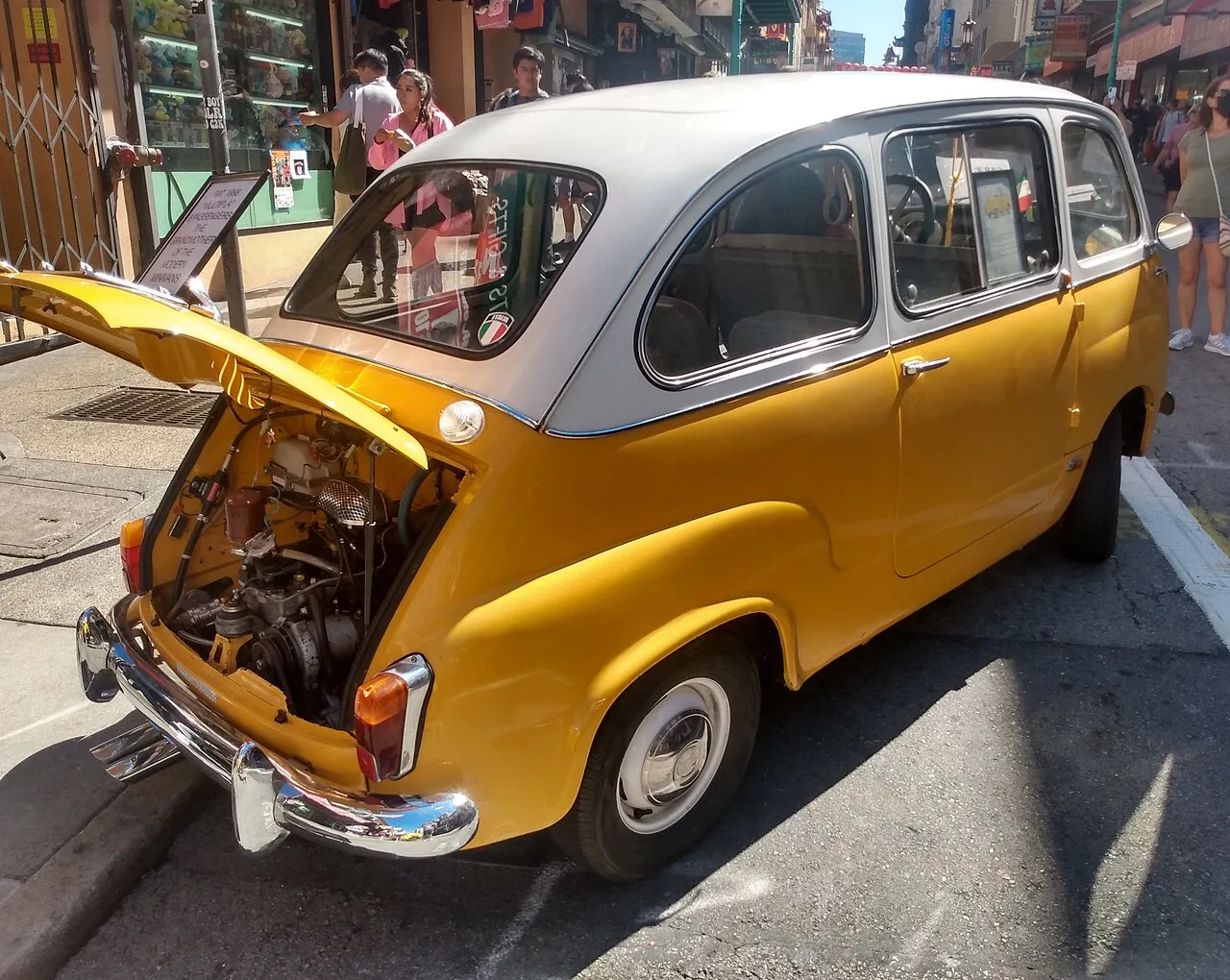 Fiat Multipla, rear