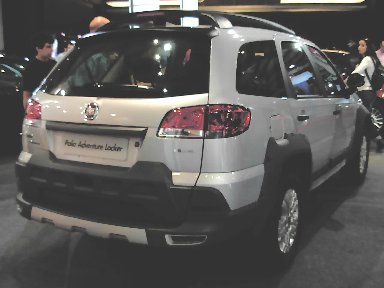 Fiat Palio 1.8R, rear