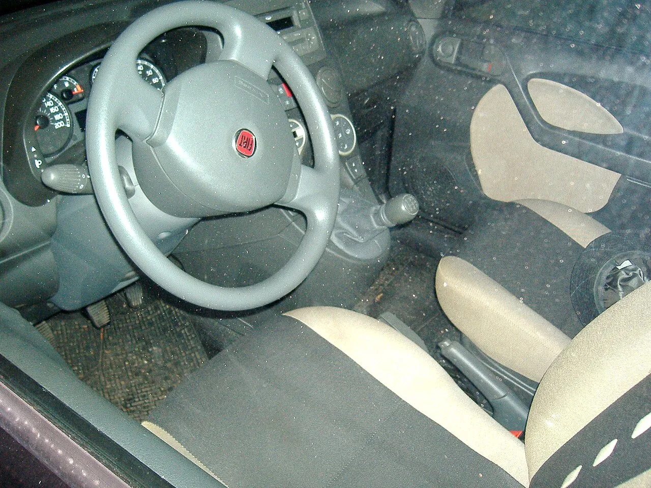 Fiat Panda 169, interior