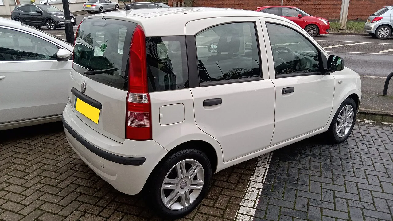 Fiat Panda 169, rear