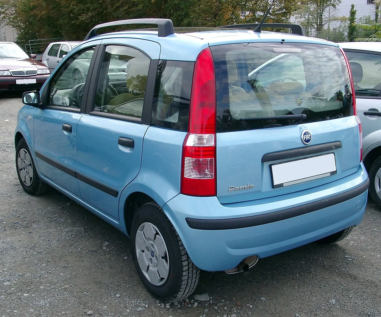 Fiat Panda 4x4, rear