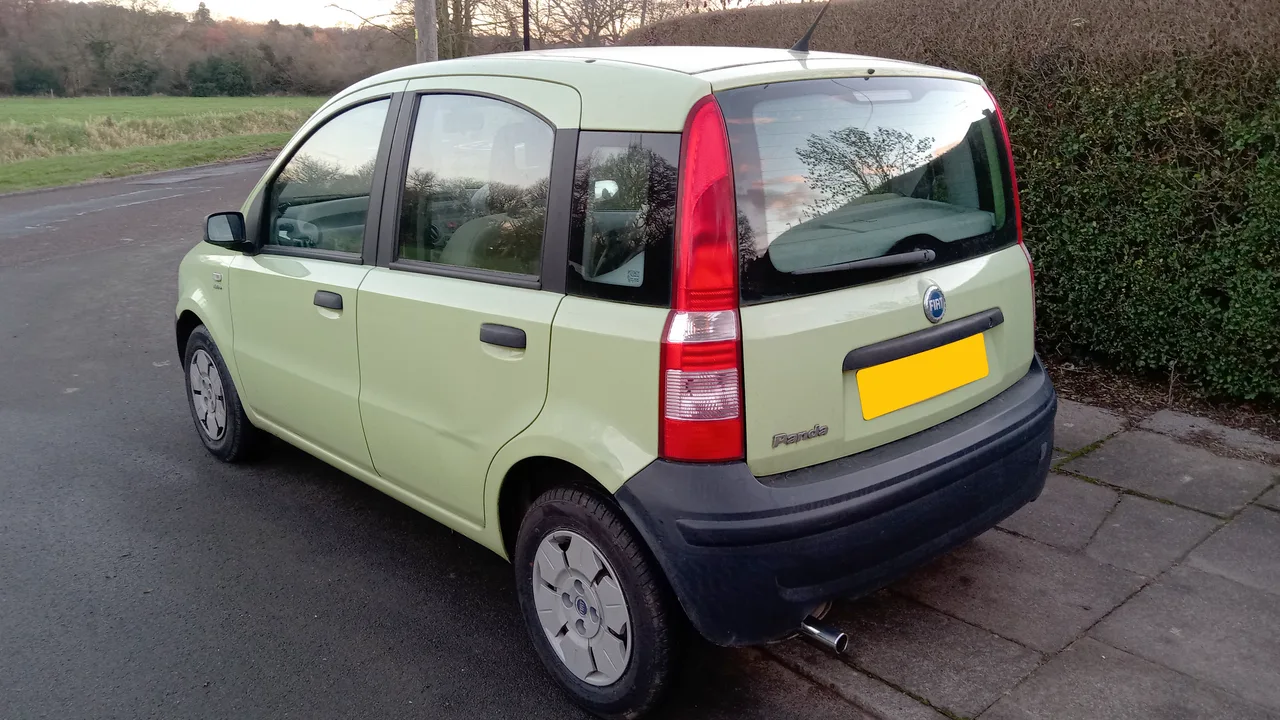 Fiat Panda 100HP, rear