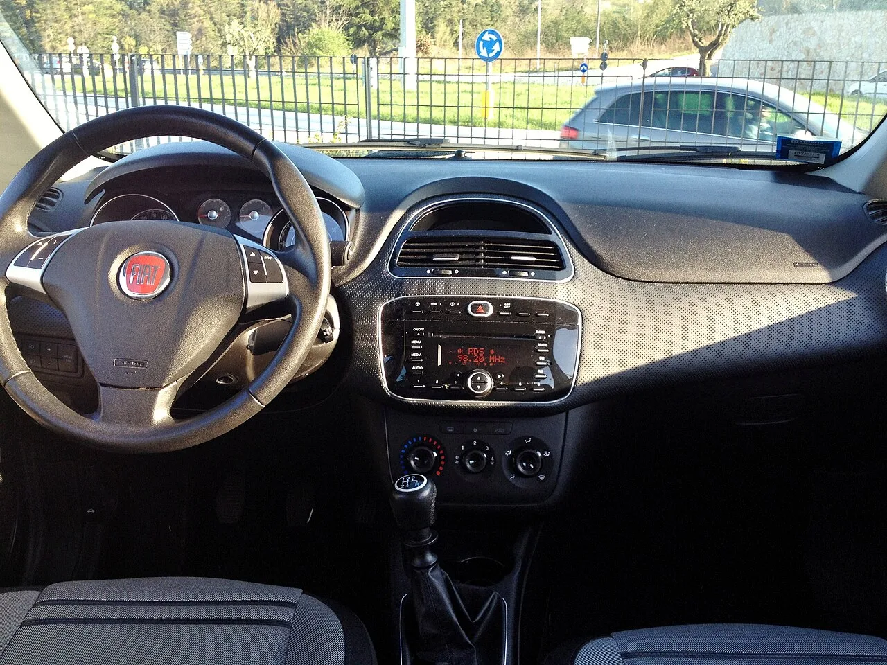 Fiat Punto Abarth, interior