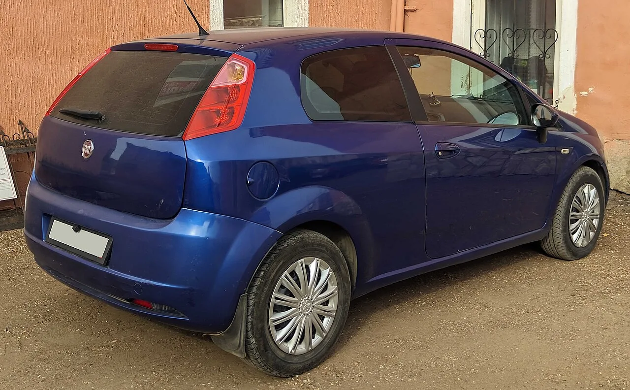 Fiat Punto Abarth, rear