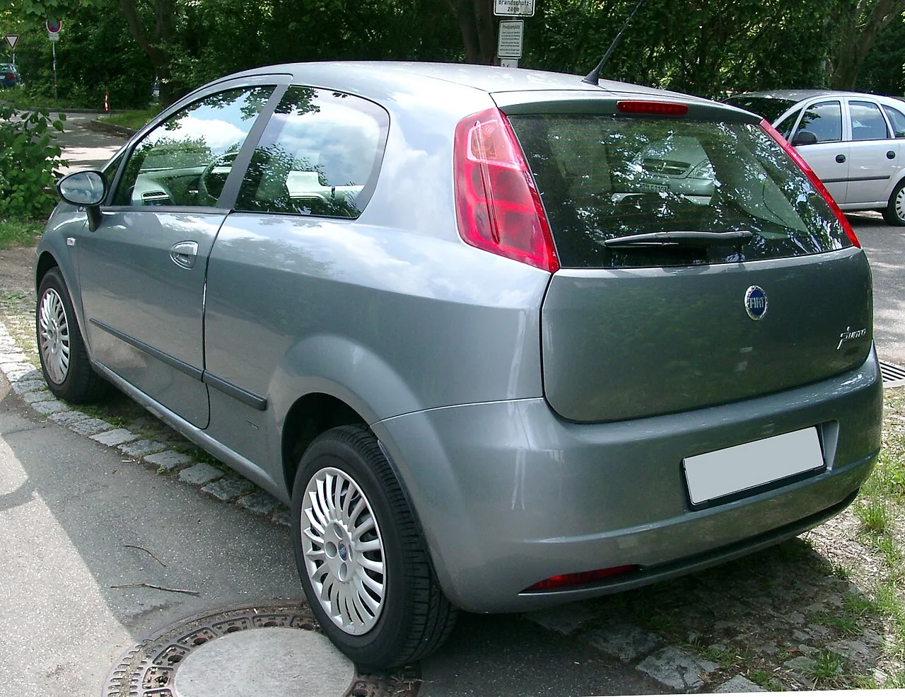 Fiat Punto Mk1, rear
