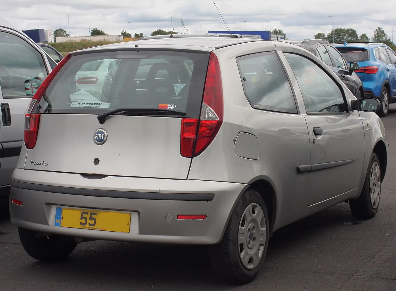 Fiat Punto / Punto Evo / Punto, rear