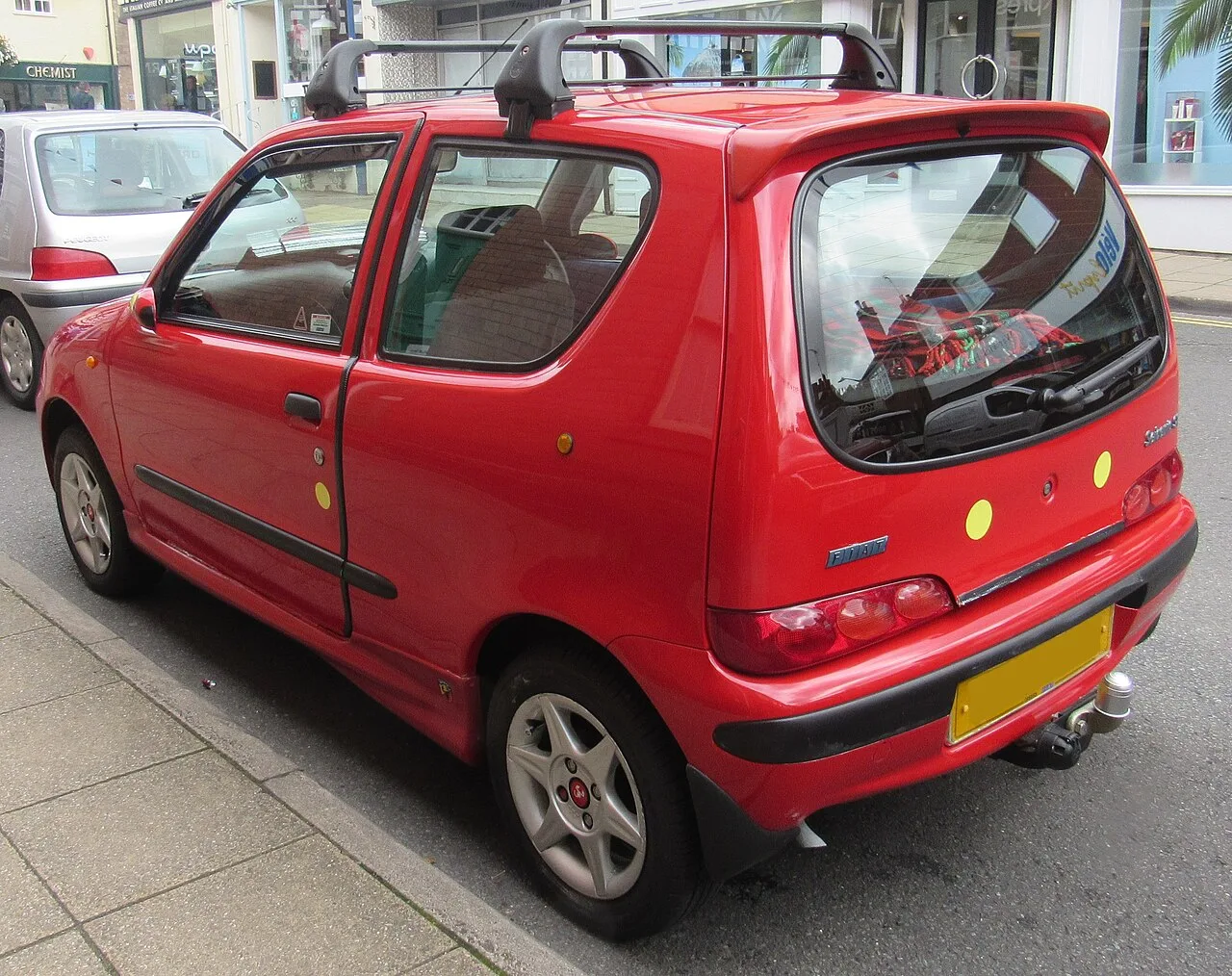 Fiat Seicento / 600, rear
