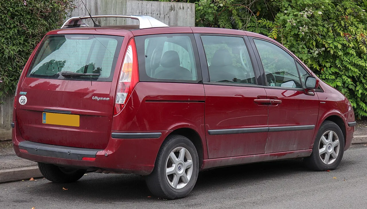 Fiat Ulysse, rear
