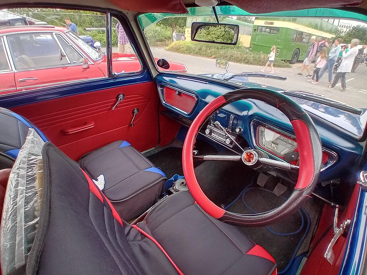 Ford Anglia 105E / 123E Super, interior