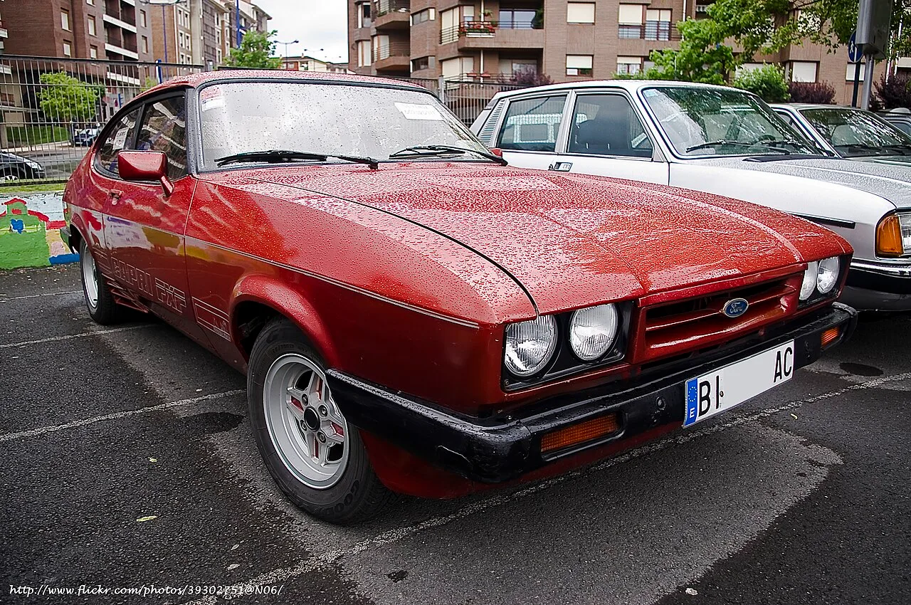 Ford Capri RS Werksturbo, side