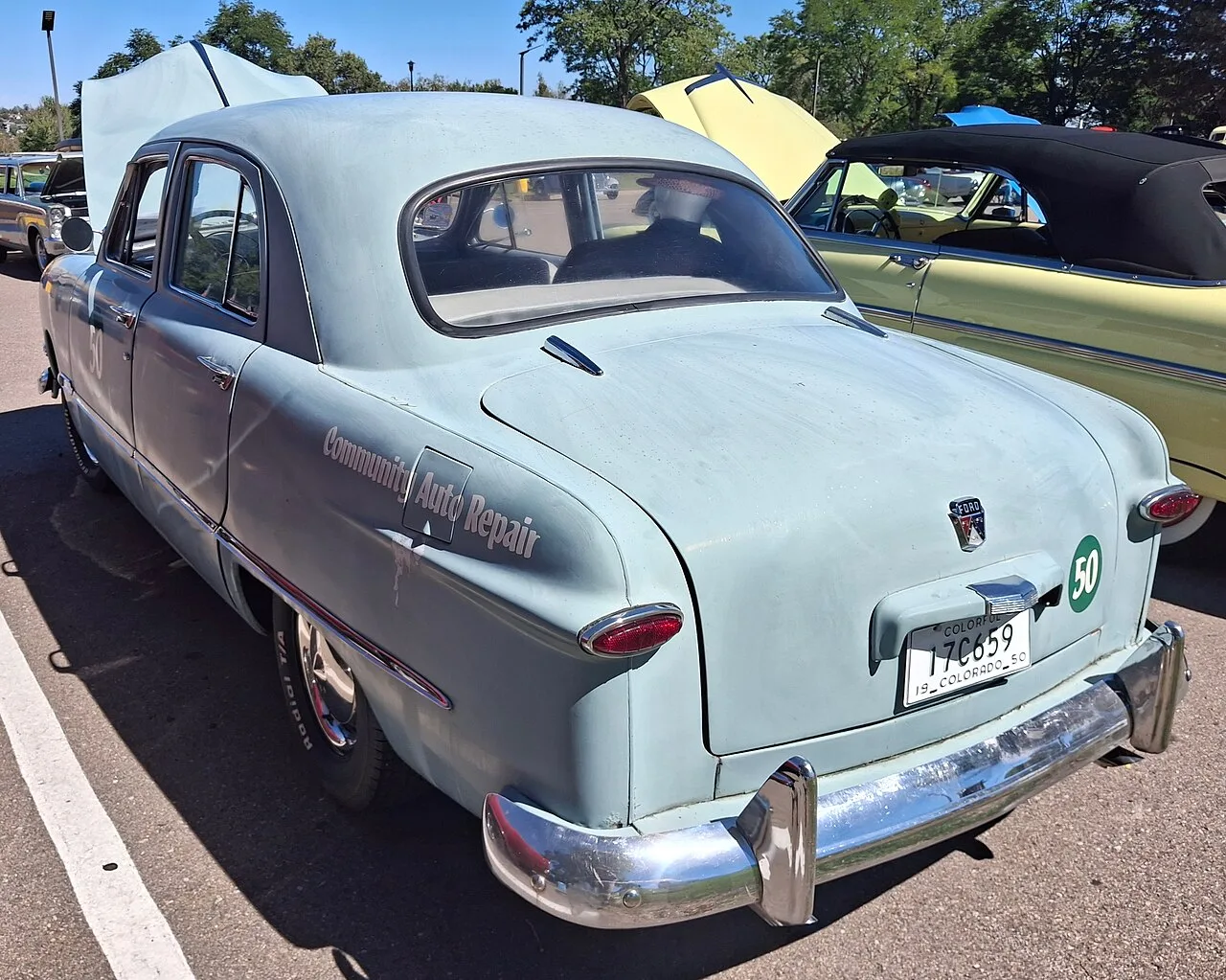Ford Custom and Custom Deluxe, rear