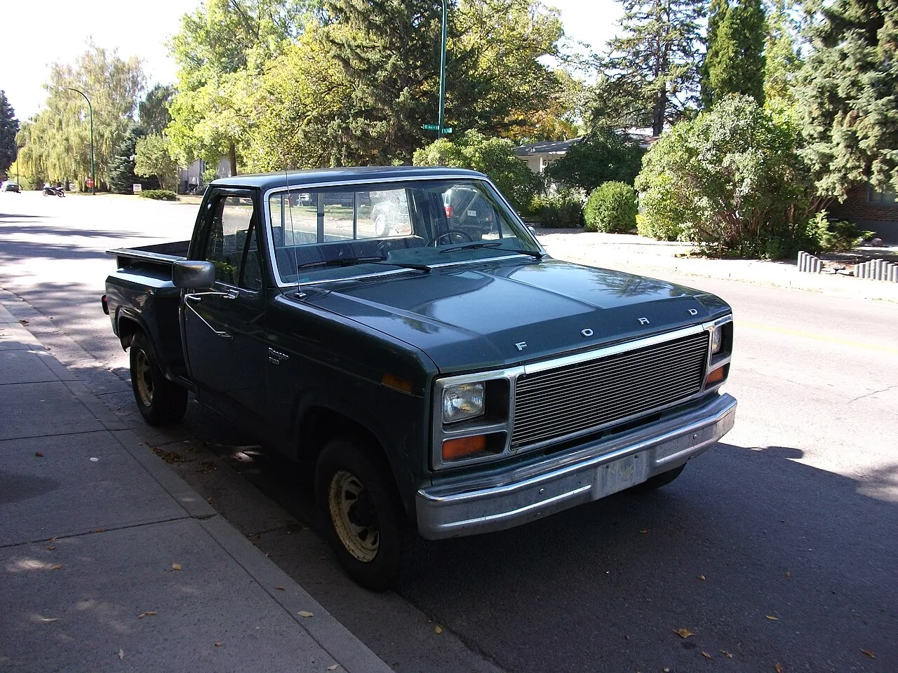 Ford F150, side