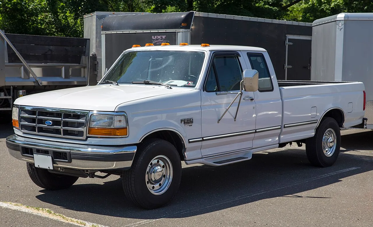Ford F250, interior