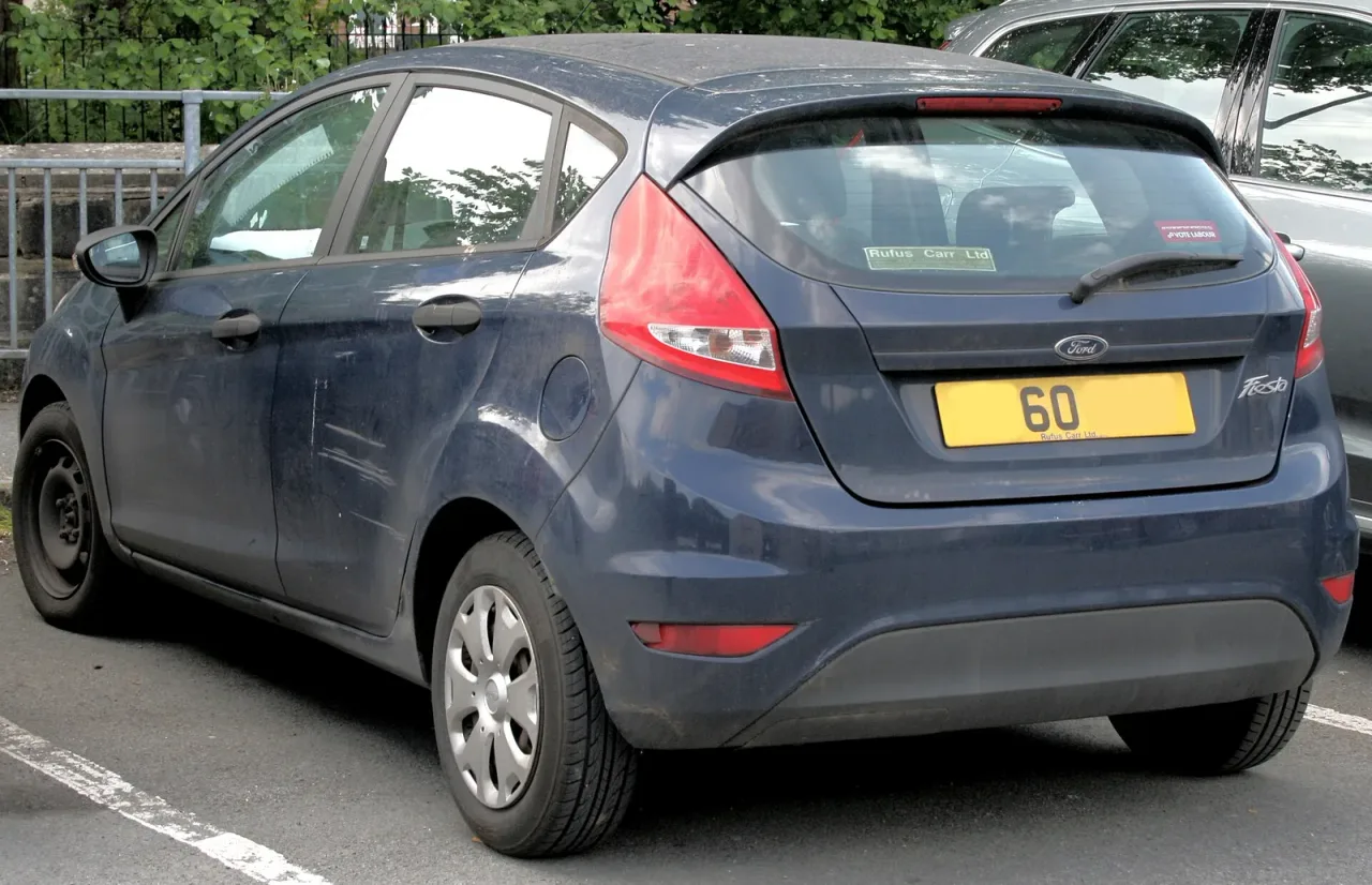 Ford Fiesta, rear