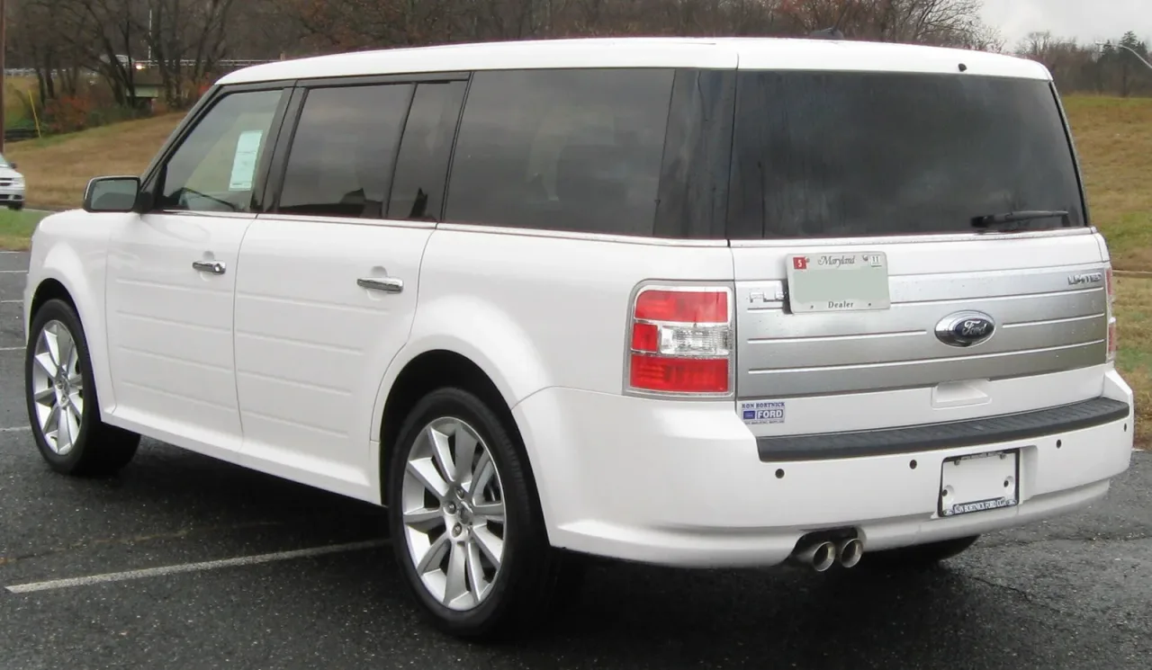 Ford Flex, rear