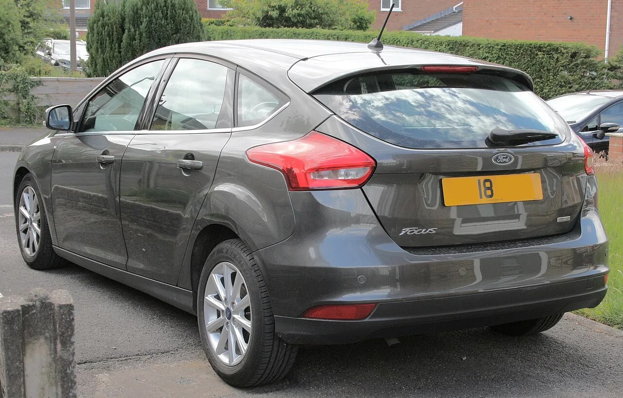 Ford Focus RS, rear