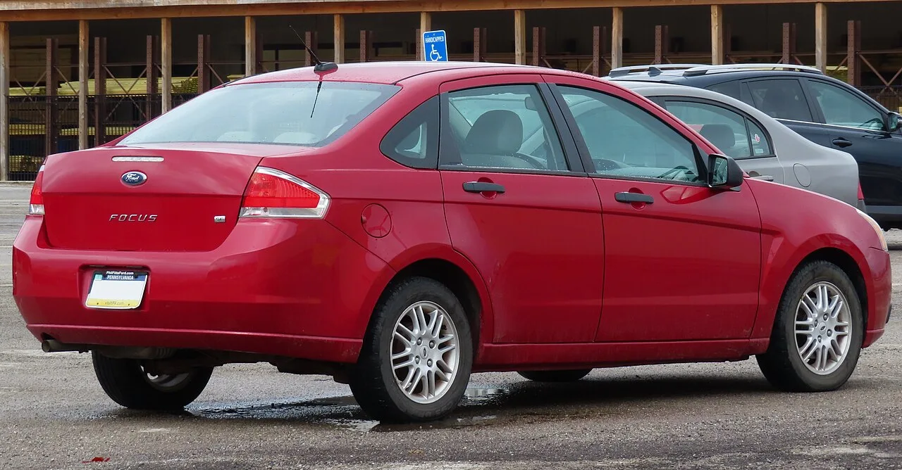 Ford Focus, rear