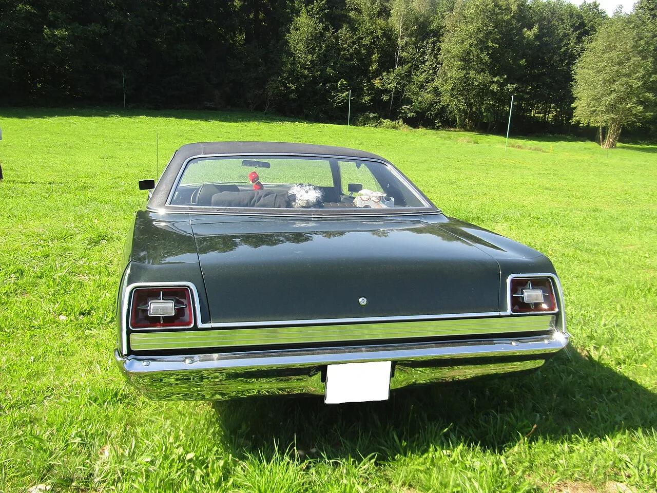 Ford Galaxie 500 7 Litre / XL 7 Litre, rear