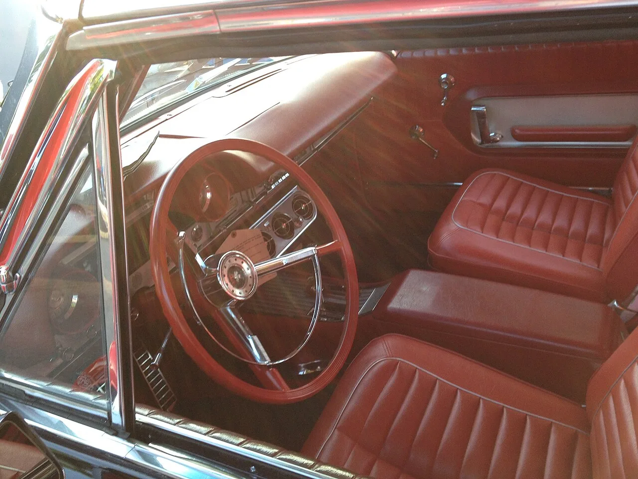 Ford Galaxie, interior