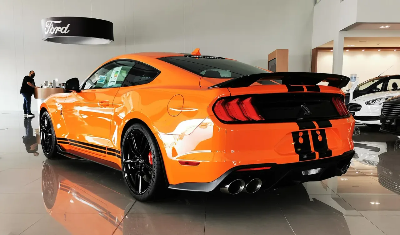Ford Mustang, rear