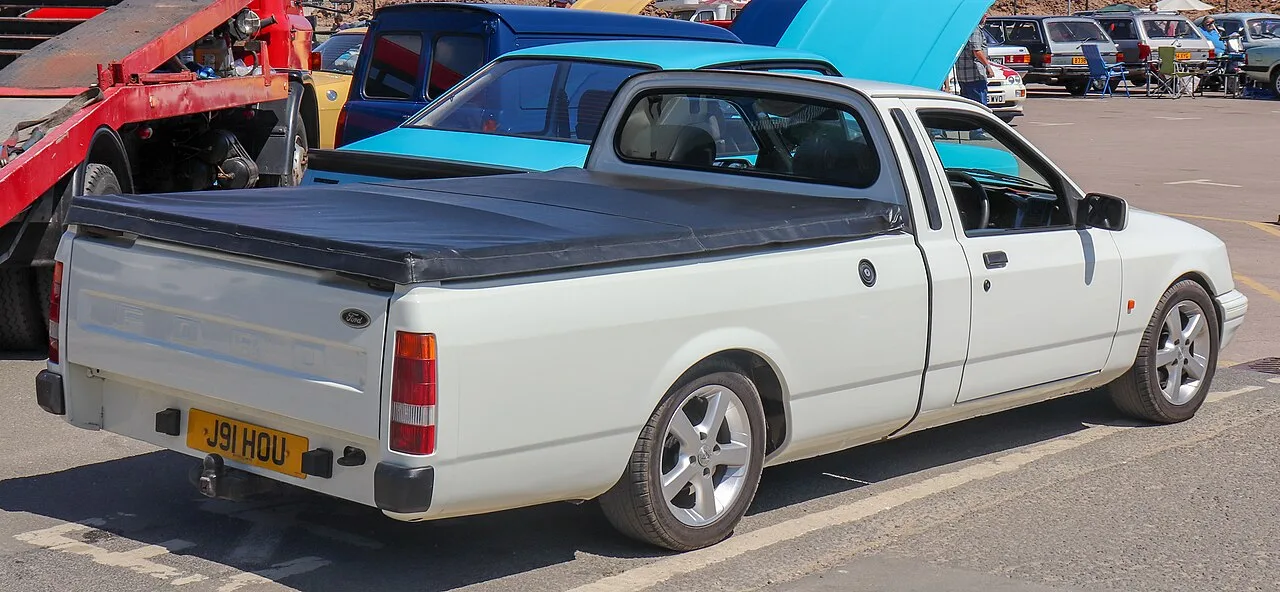 Ford P100 Sierra-based, rear
