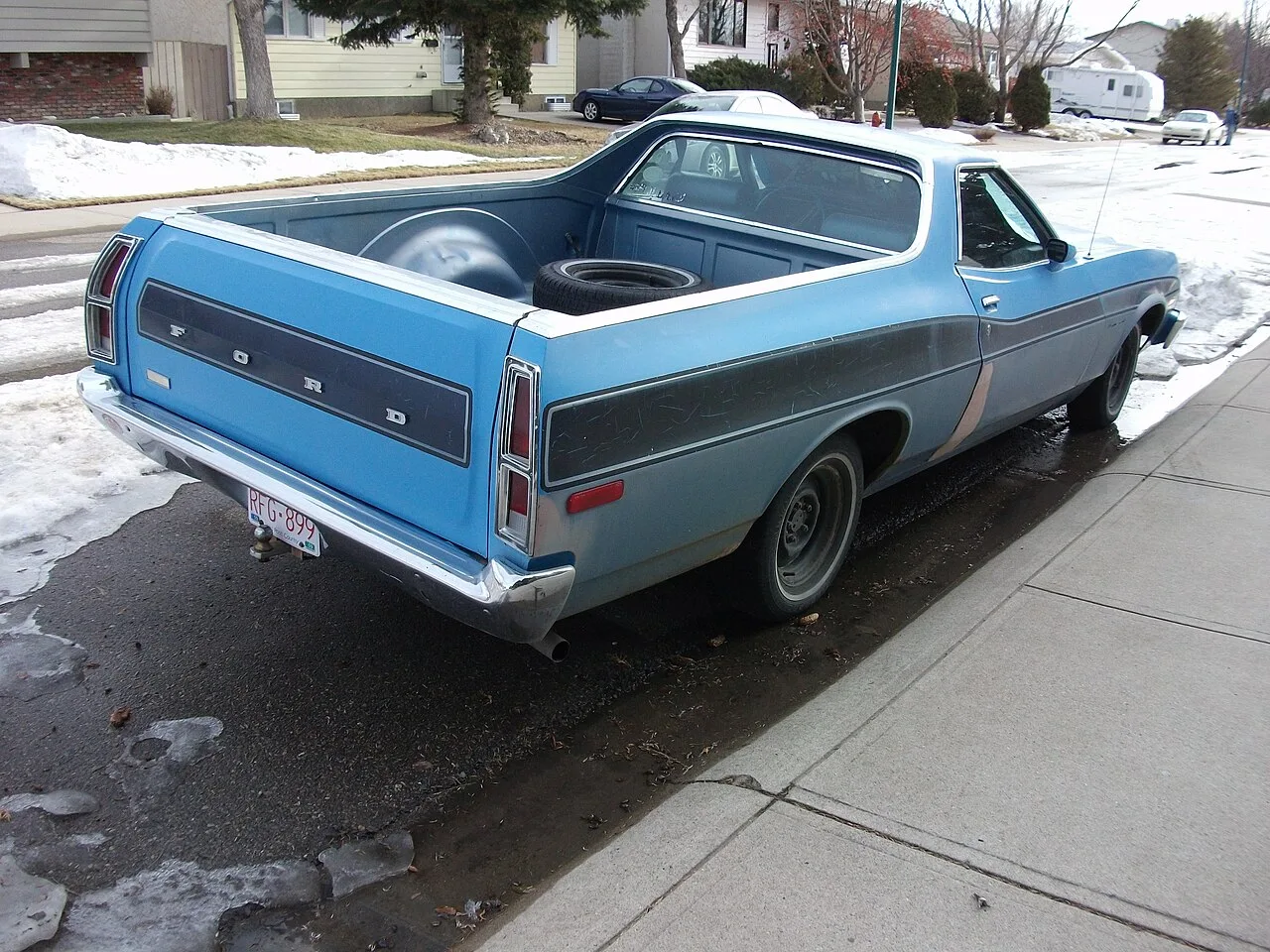 Ford Ranchero, rear