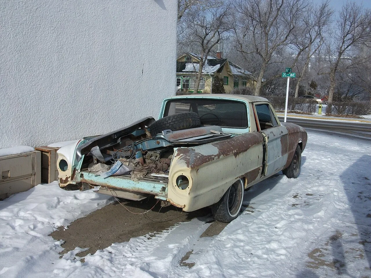 Ford Ranchero, side