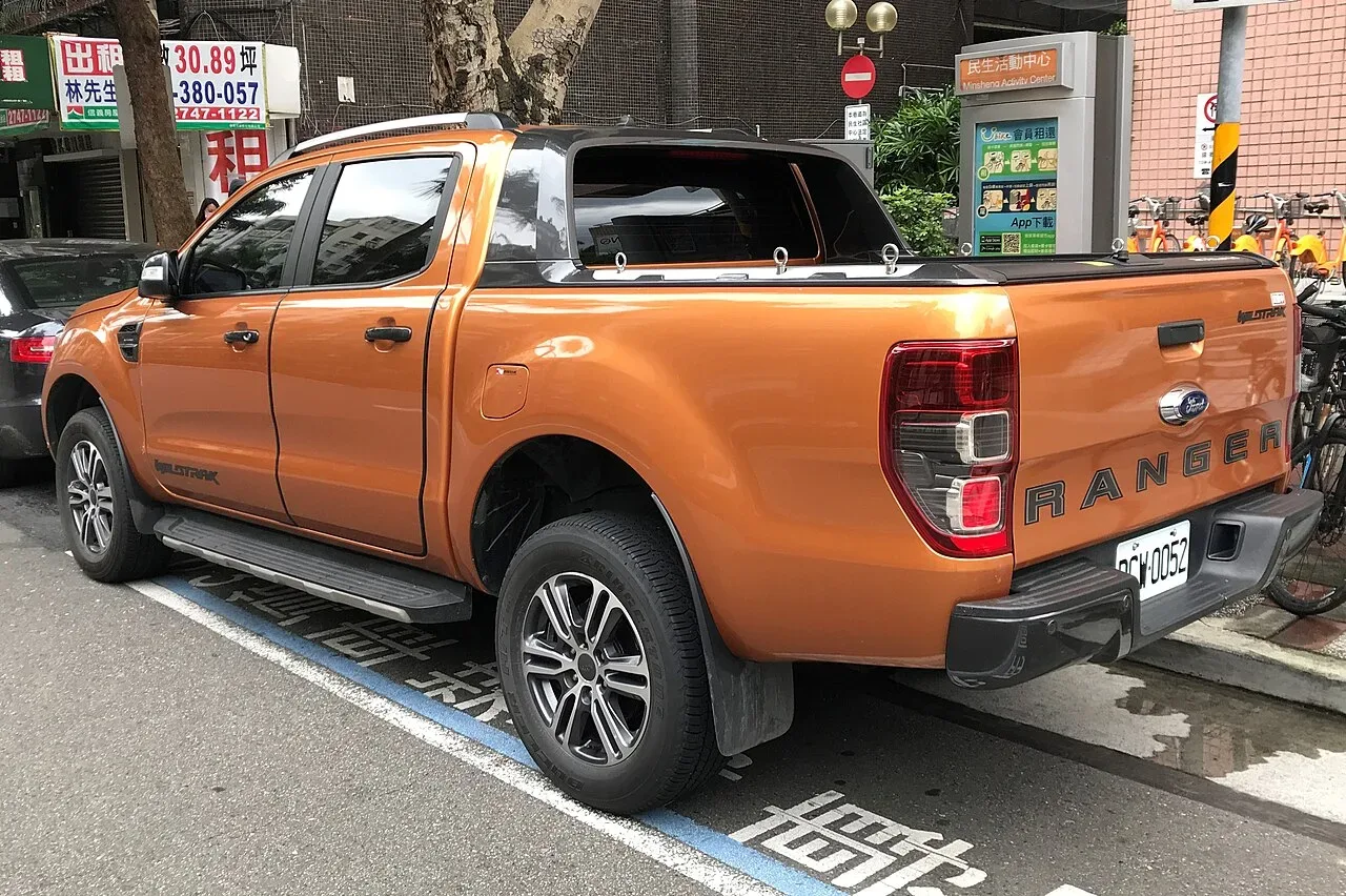 Ford Ranger, rear