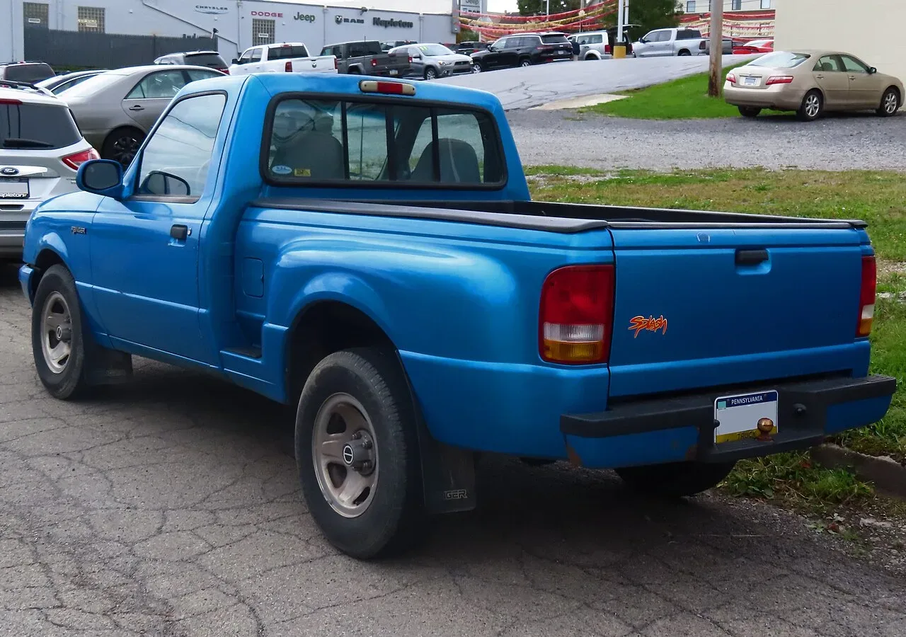 Ford Ranger, rear