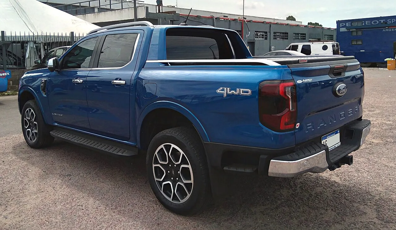 Ford Ranger Raptor, rear