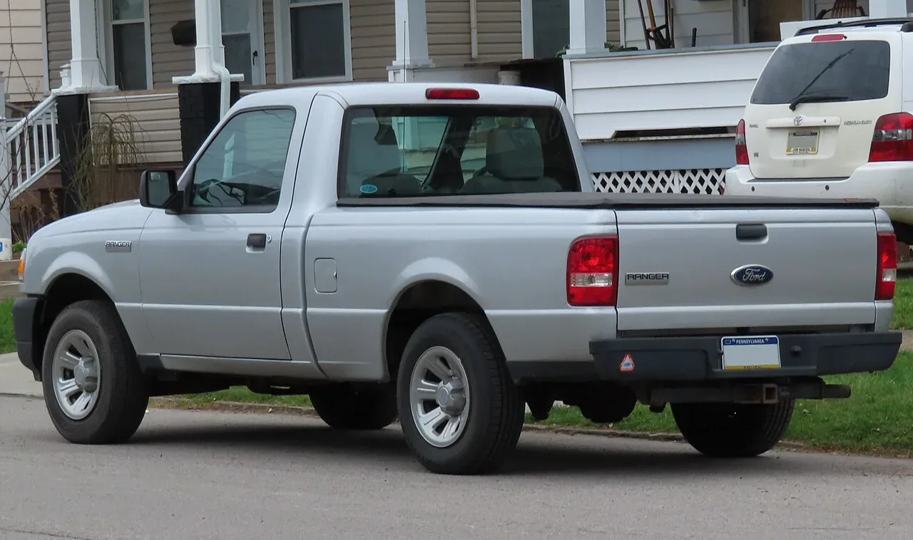 Ford Ranger, rear