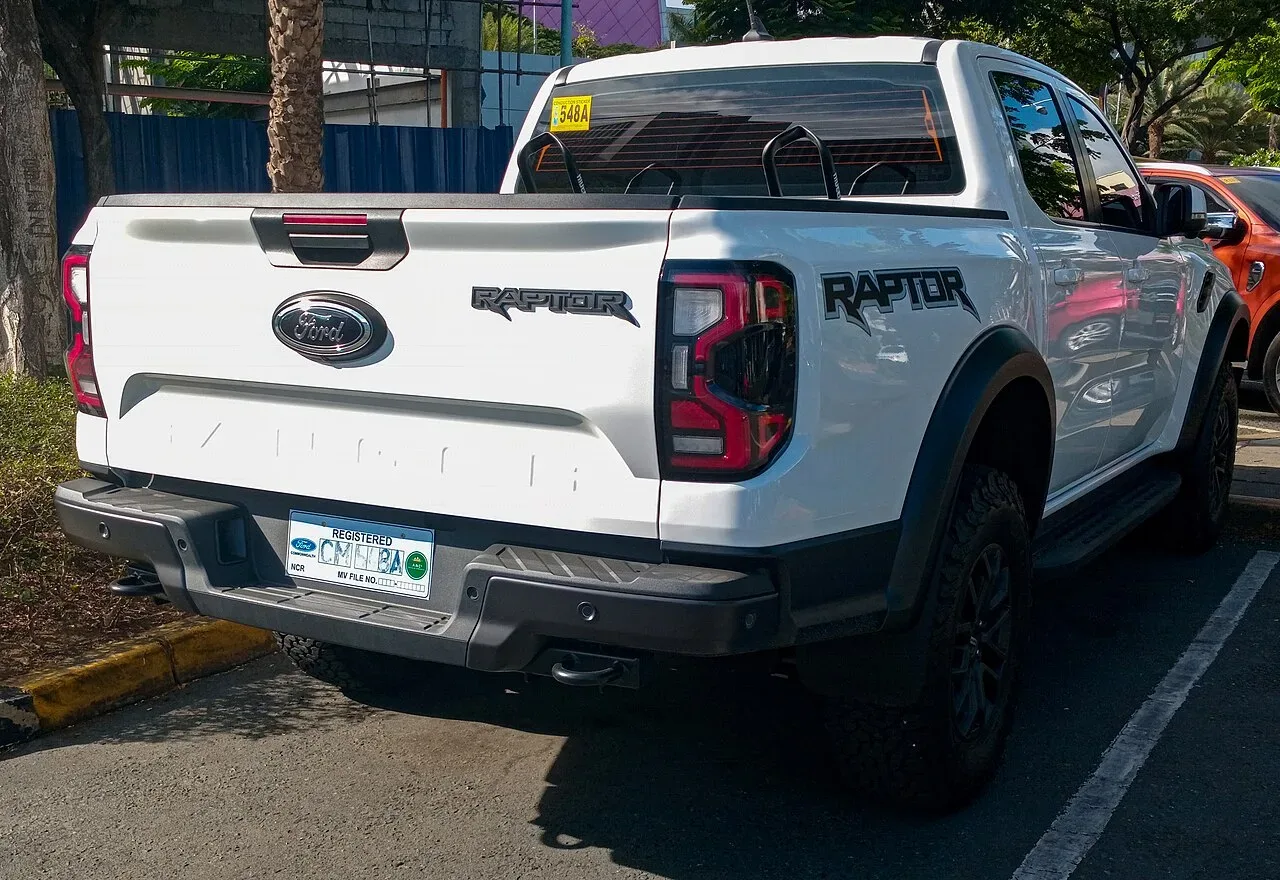 Ford Ranger, rear