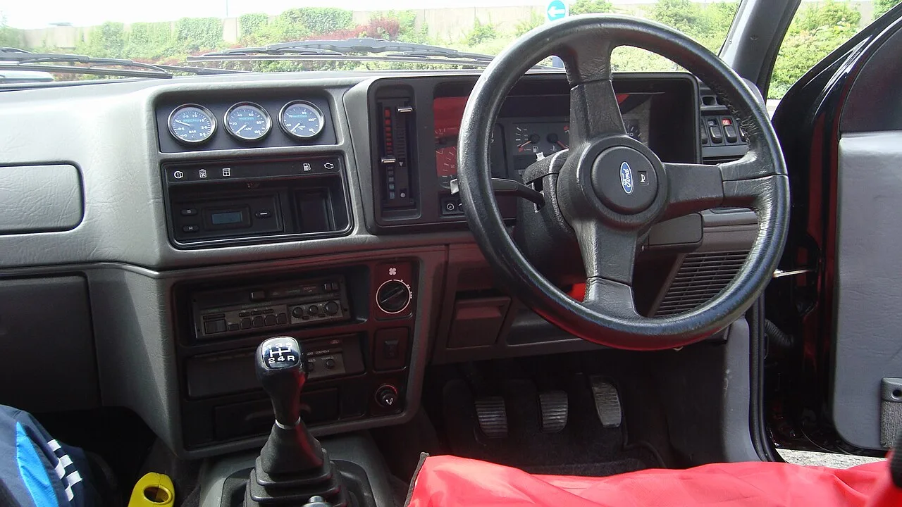 Ford Sierra RS Cosworth, interior