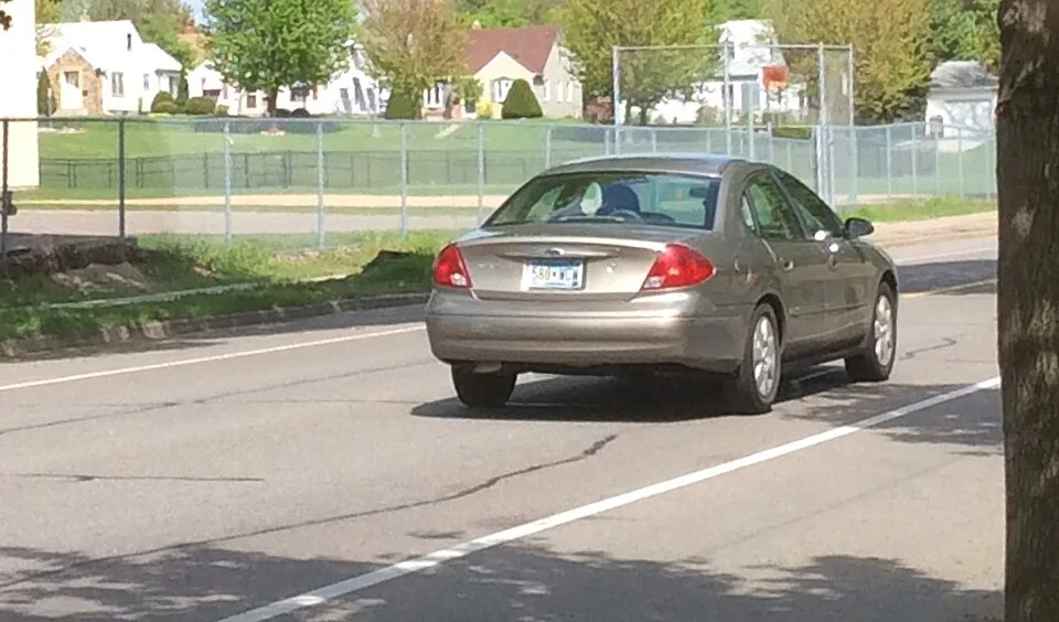 Ford Taurus, rear