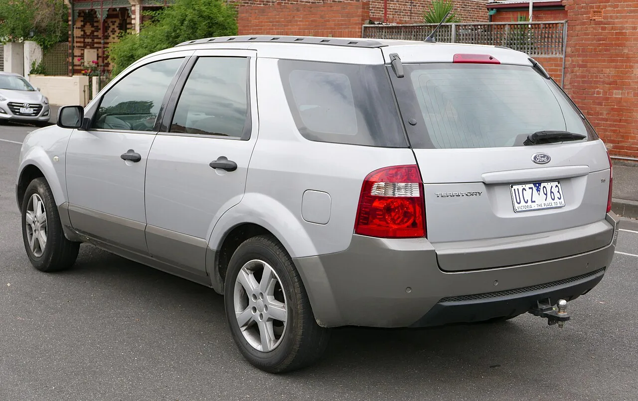 Ford Territory SX, rear