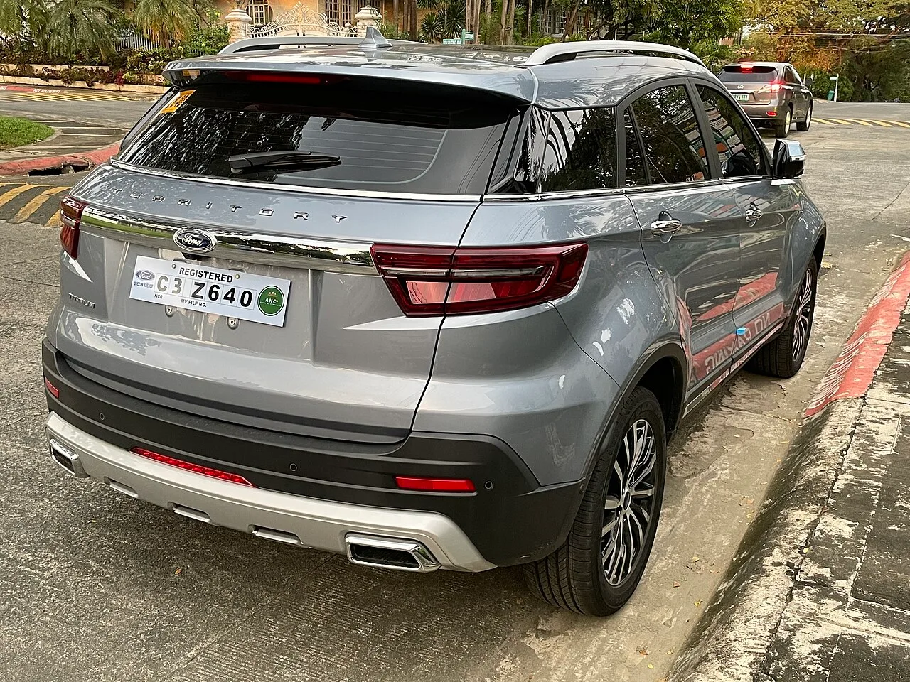 Ford Territory Turbo, rear