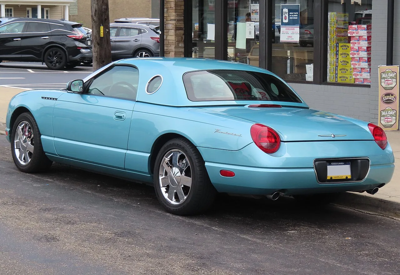 Ford Thunderbird, rear