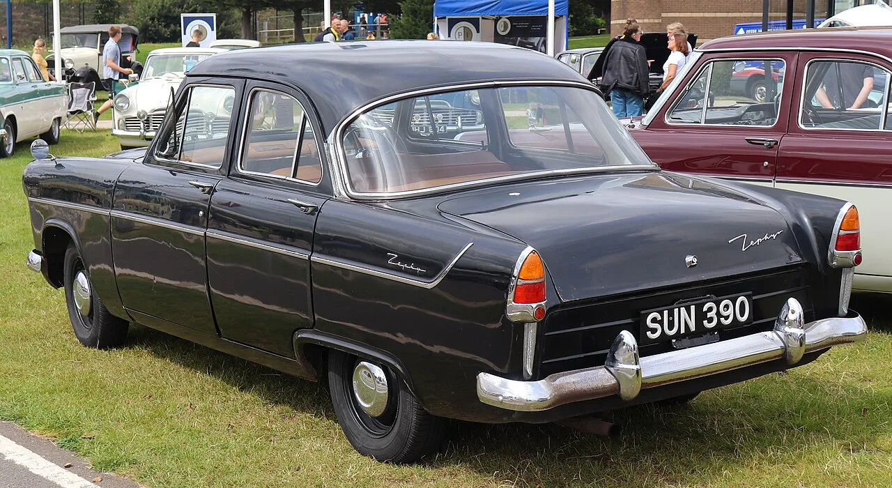Ford Zephyr Mark II, rear