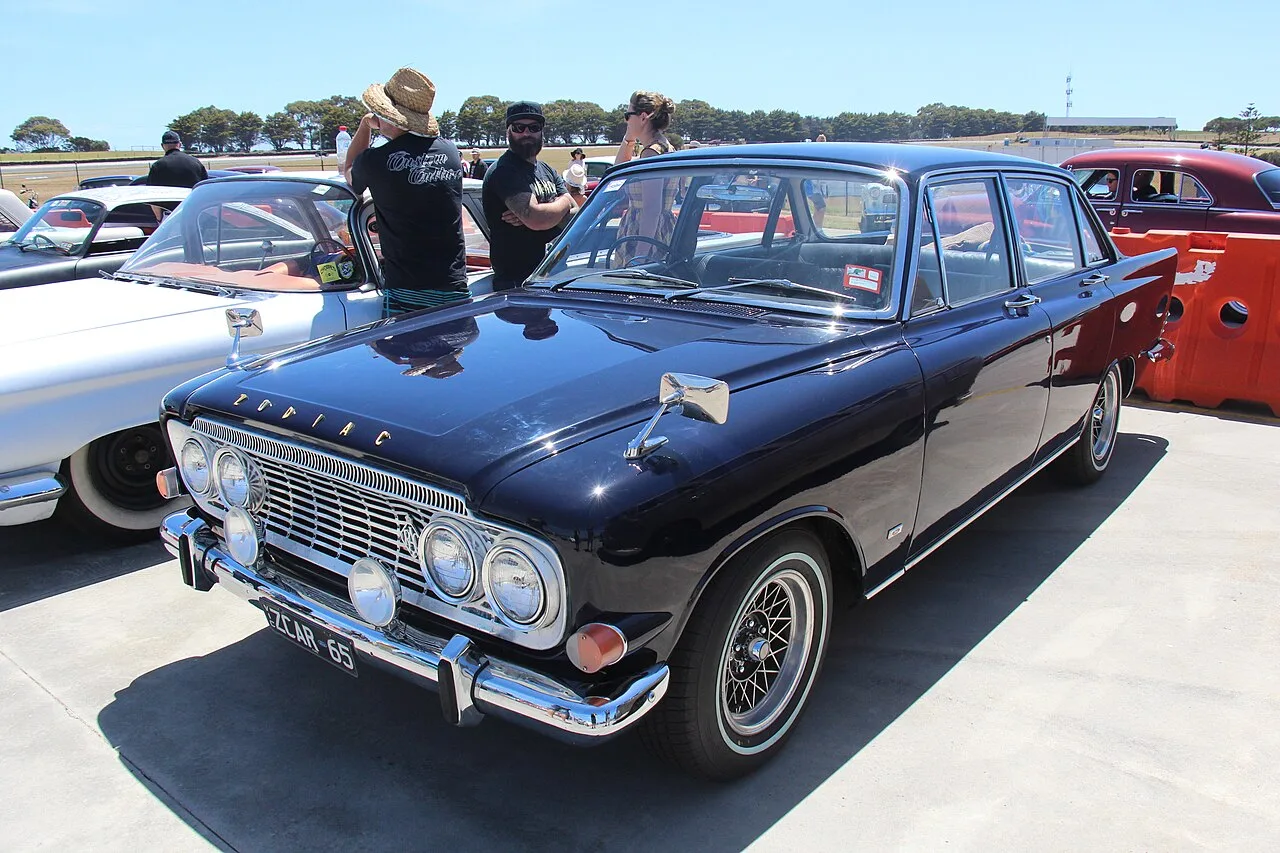 Ford Zodiac Mark III, interior