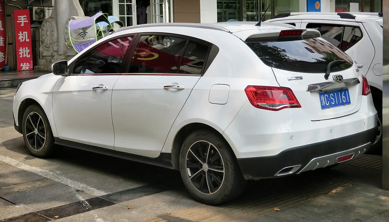 Geely Emgrand EC7, rear