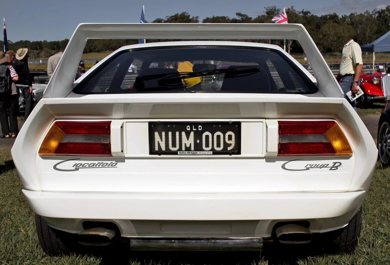 Giocattolo Group B, rear