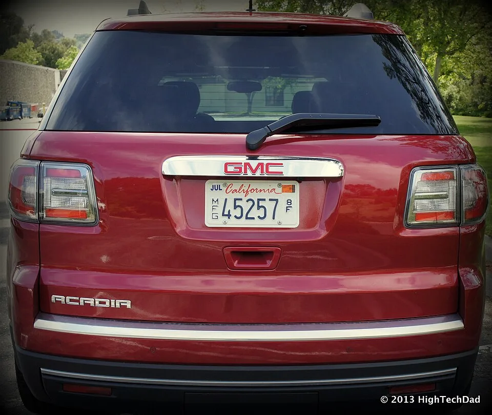 GMC Acadia, rear