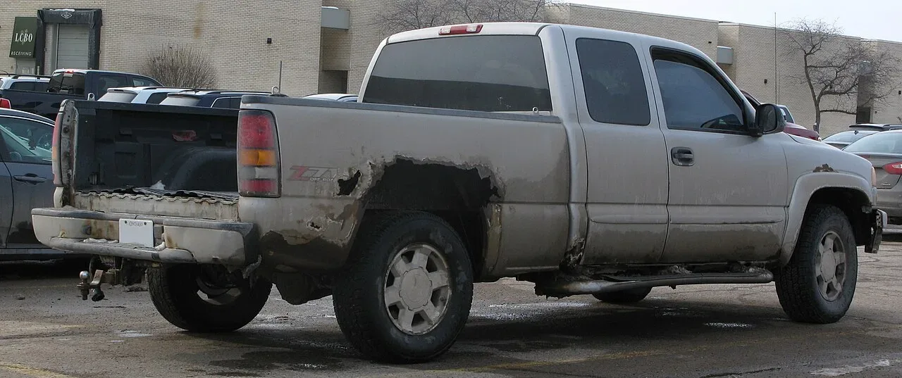 GMC Sierra 1500, rear