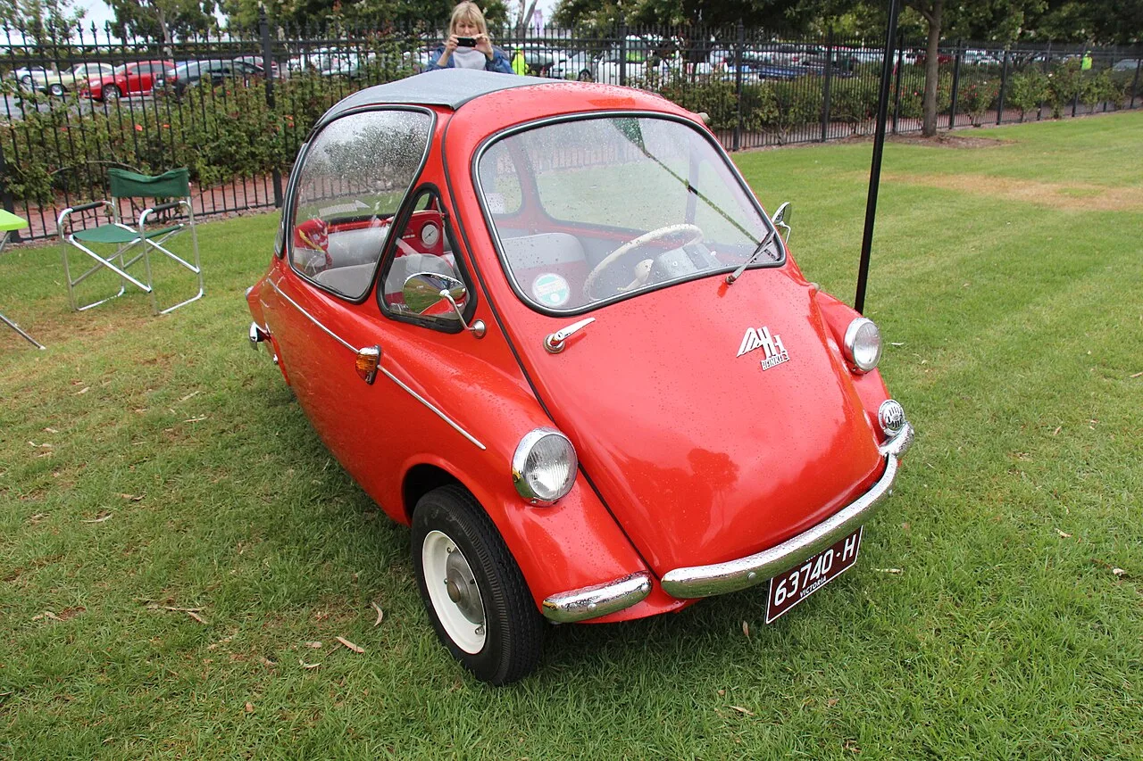 Heinkel Kabine, interior