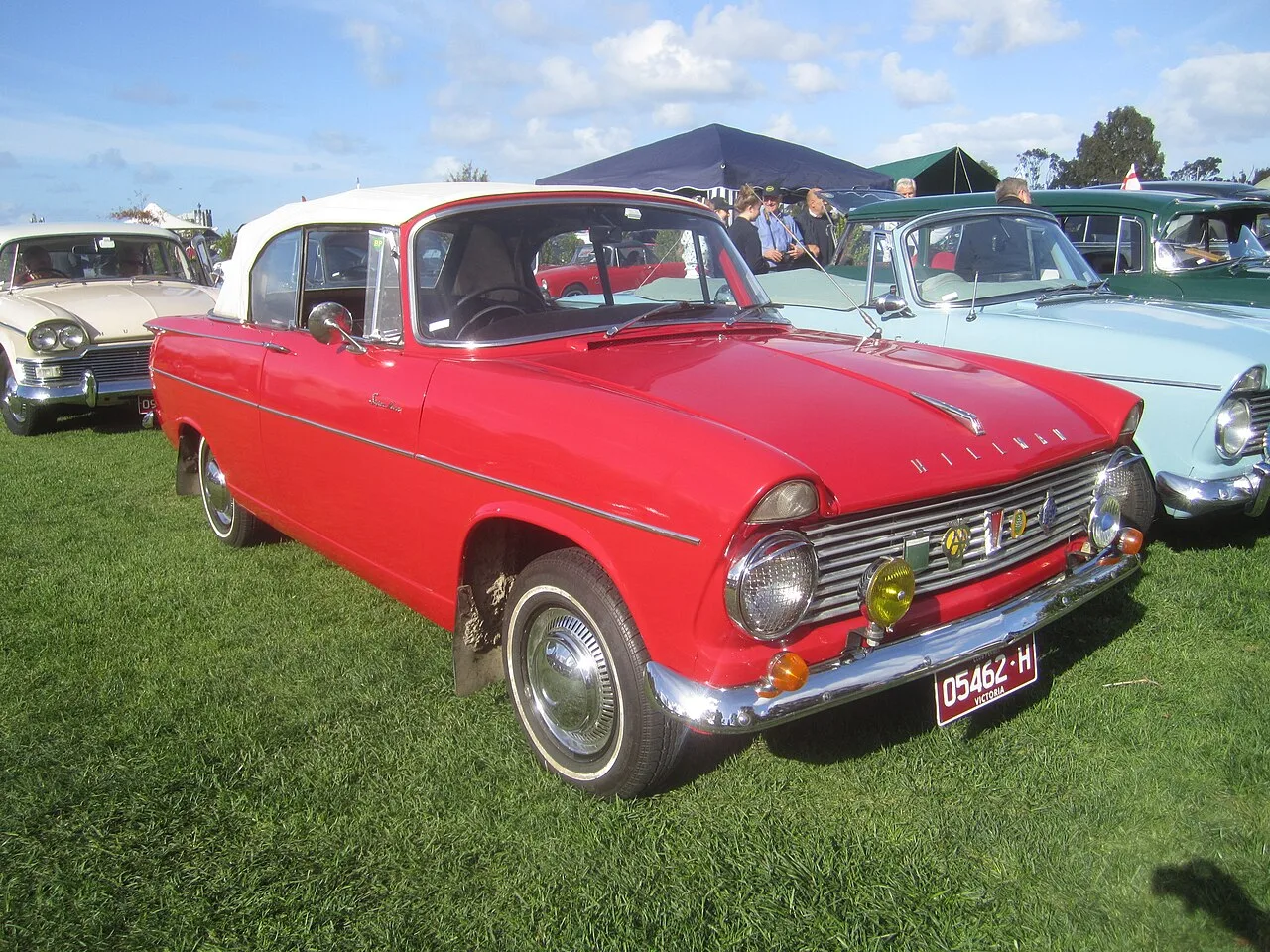 Hillman Super Minx Mk I–IV, side